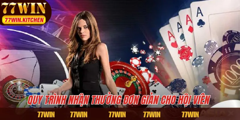 Quy trình nhận thưởng đơn giản cho hội viên